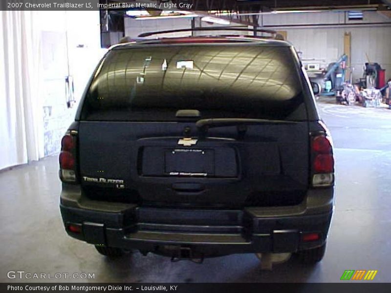 Imperial Blue Metallic / Light Gray 2007 Chevrolet TrailBlazer LS