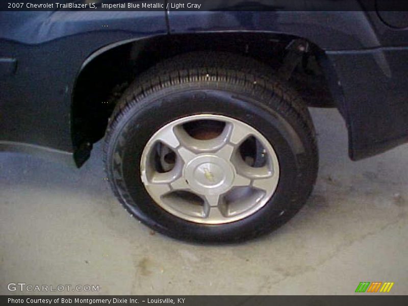 Imperial Blue Metallic / Light Gray 2007 Chevrolet TrailBlazer LS