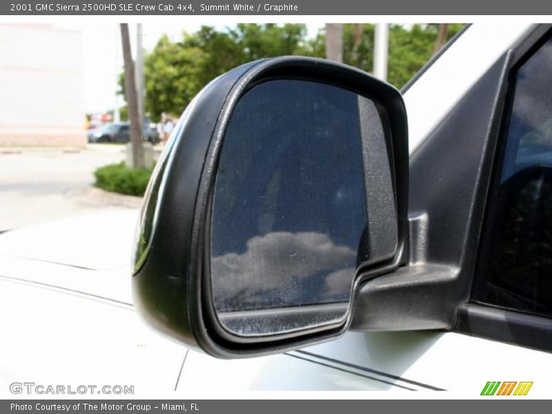 Summit White / Graphite 2001 GMC Sierra 2500HD SLE Crew Cab 4x4