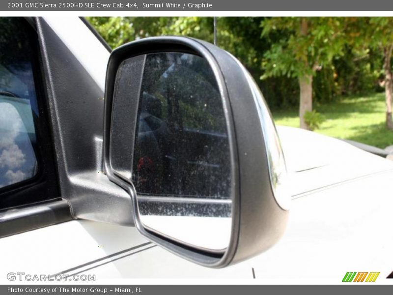 Summit White / Graphite 2001 GMC Sierra 2500HD SLE Crew Cab 4x4