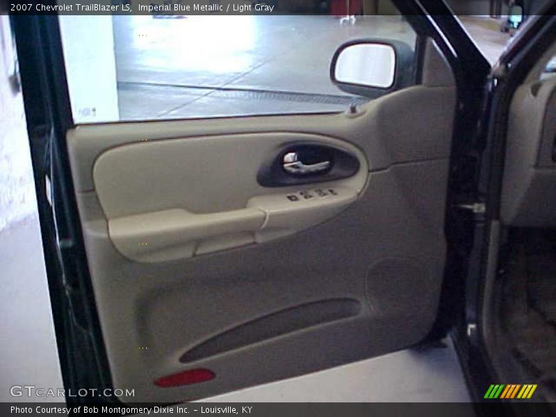Imperial Blue Metallic / Light Gray 2007 Chevrolet TrailBlazer LS