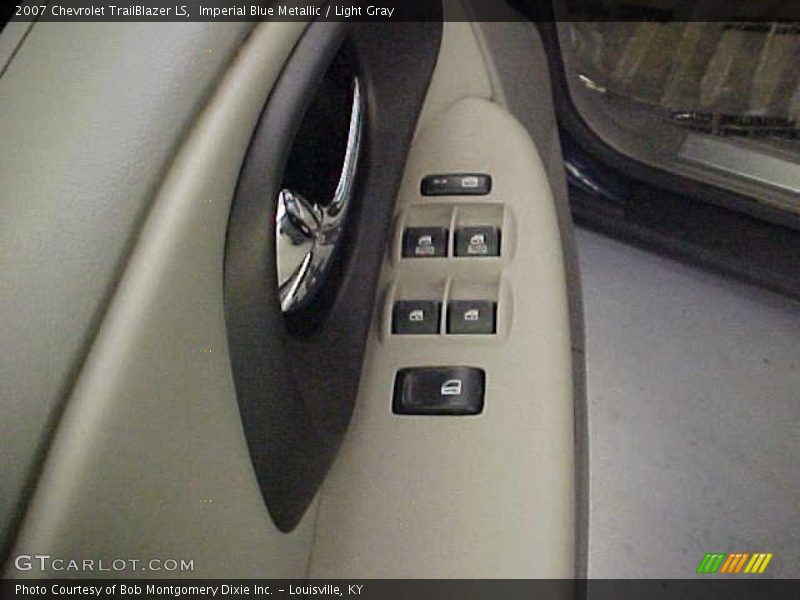 Imperial Blue Metallic / Light Gray 2007 Chevrolet TrailBlazer LS