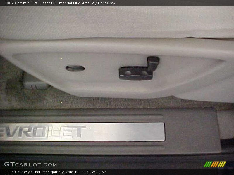 Imperial Blue Metallic / Light Gray 2007 Chevrolet TrailBlazer LS