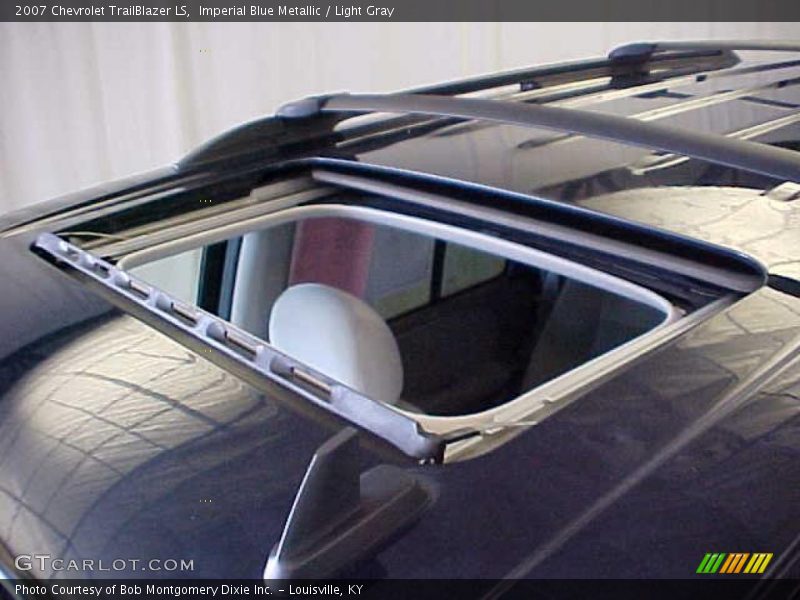 Imperial Blue Metallic / Light Gray 2007 Chevrolet TrailBlazer LS