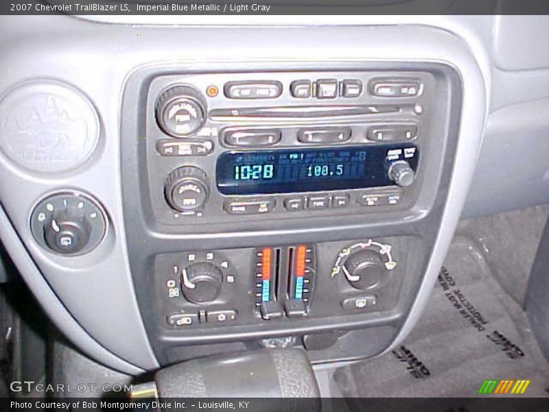 Imperial Blue Metallic / Light Gray 2007 Chevrolet TrailBlazer LS