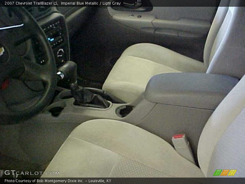 Imperial Blue Metallic / Light Gray 2007 Chevrolet TrailBlazer LS