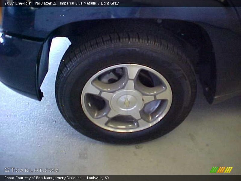 Imperial Blue Metallic / Light Gray 2007 Chevrolet TrailBlazer LS