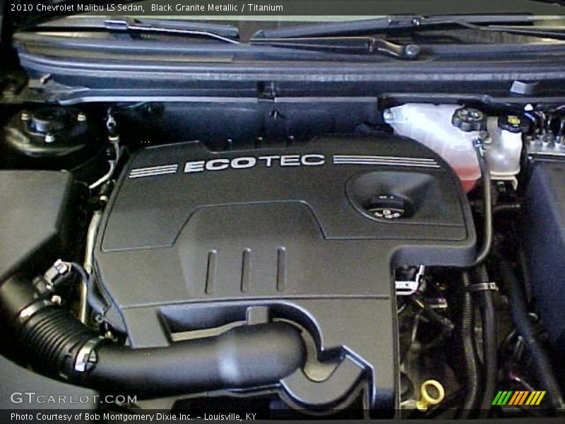 Black Granite Metallic / Titanium 2010 Chevrolet Malibu LS Sedan