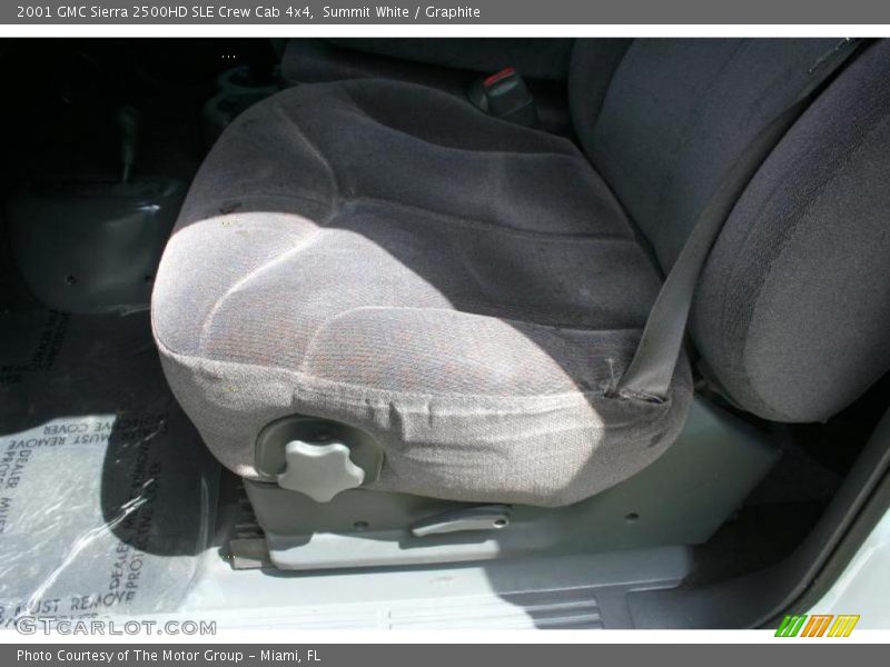 Summit White / Graphite 2001 GMC Sierra 2500HD SLE Crew Cab 4x4