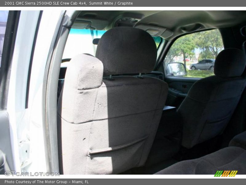 Summit White / Graphite 2001 GMC Sierra 2500HD SLE Crew Cab 4x4