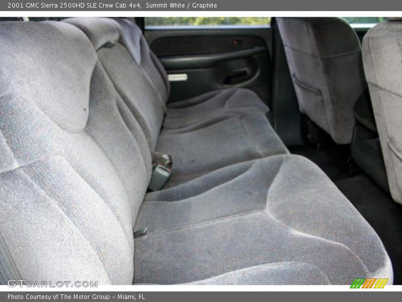 Summit White / Graphite 2001 GMC Sierra 2500HD SLE Crew Cab 4x4