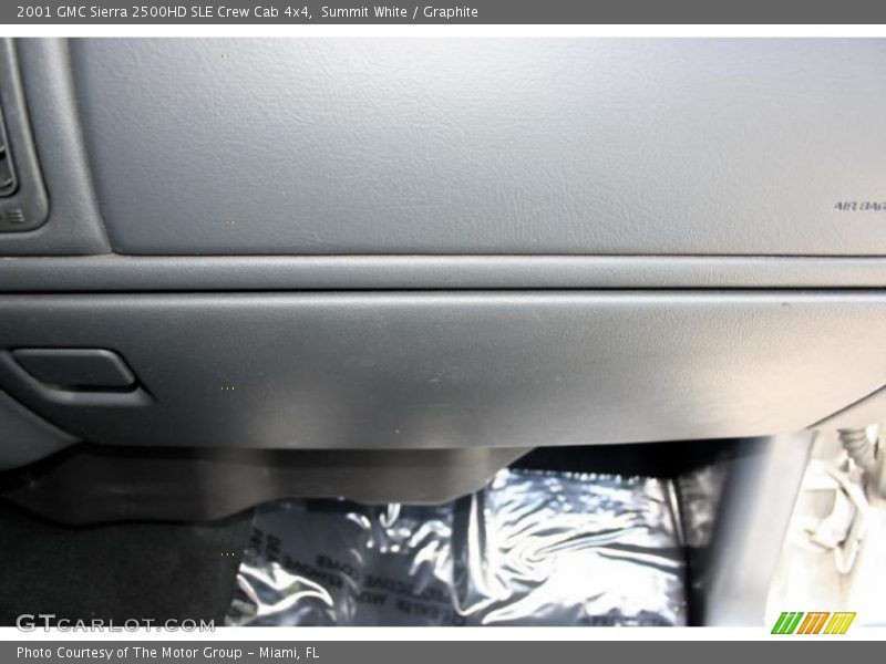 Summit White / Graphite 2001 GMC Sierra 2500HD SLE Crew Cab 4x4