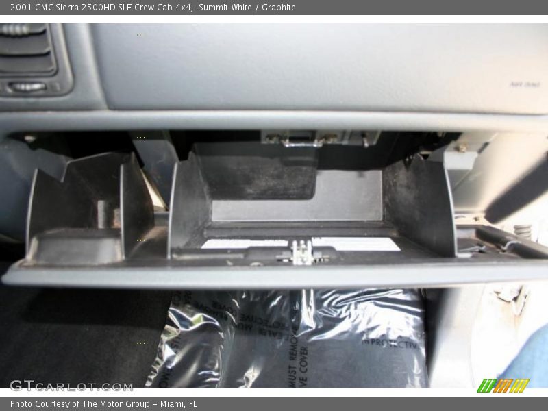 Summit White / Graphite 2001 GMC Sierra 2500HD SLE Crew Cab 4x4