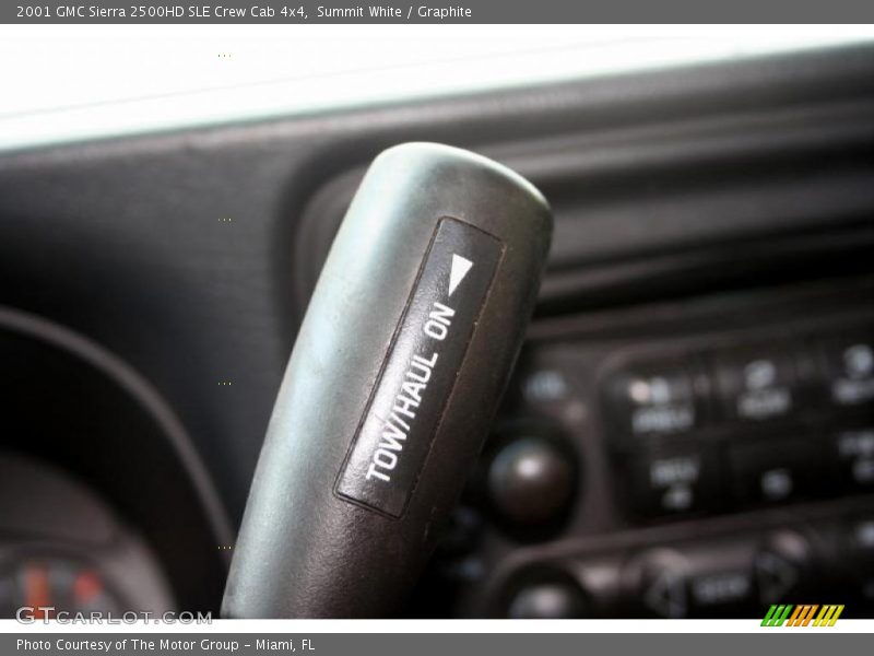 Summit White / Graphite 2001 GMC Sierra 2500HD SLE Crew Cab 4x4