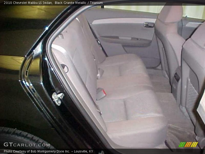 Black Granite Metallic / Titanium 2010 Chevrolet Malibu LS Sedan