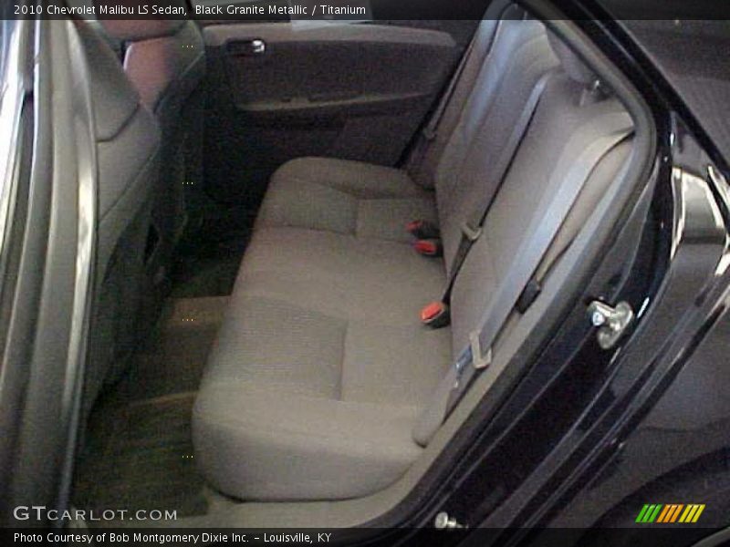 Black Granite Metallic / Titanium 2010 Chevrolet Malibu LS Sedan