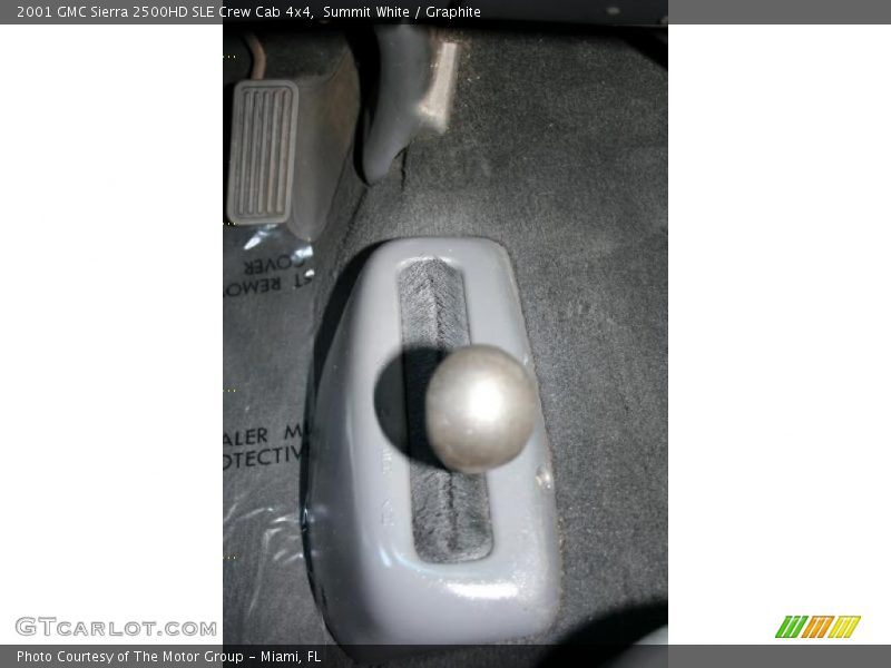 Summit White / Graphite 2001 GMC Sierra 2500HD SLE Crew Cab 4x4