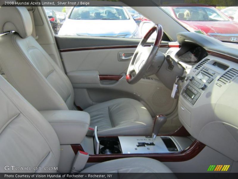 Silver Frost / Beige 2008 Hyundai Azera Limited