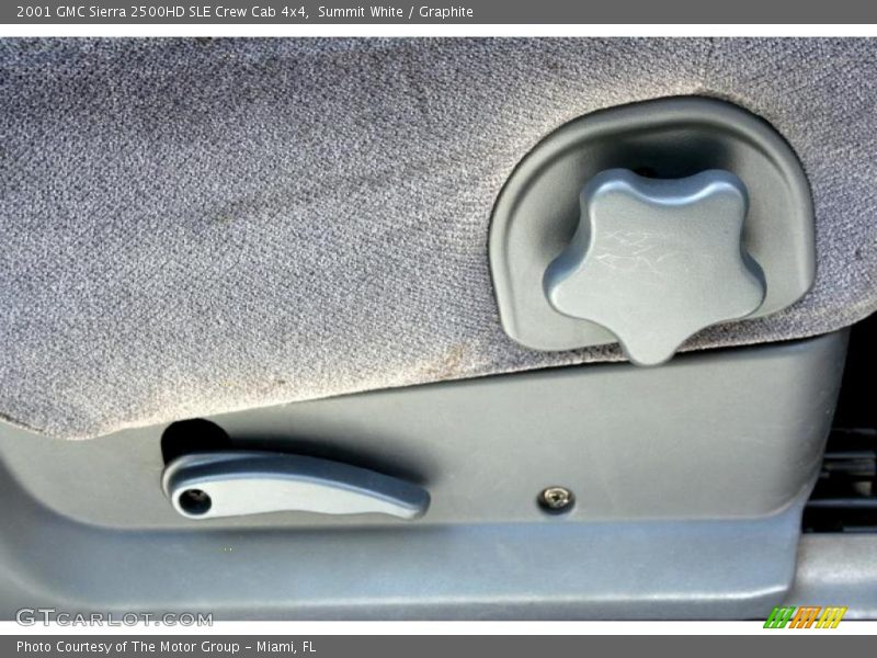 Summit White / Graphite 2001 GMC Sierra 2500HD SLE Crew Cab 4x4