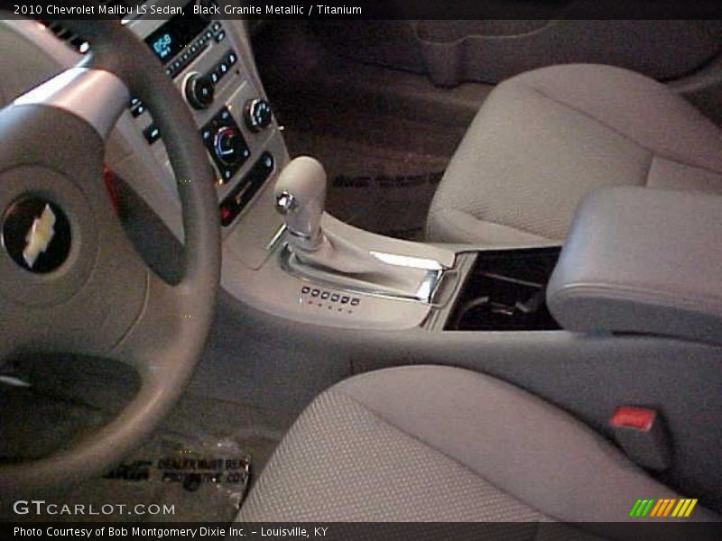 Black Granite Metallic / Titanium 2010 Chevrolet Malibu LS Sedan