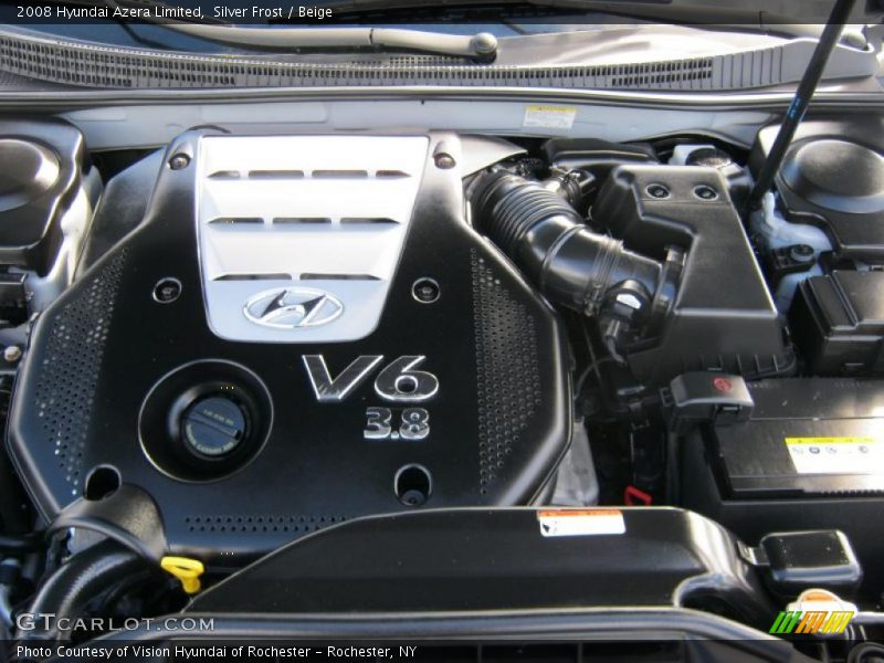 Silver Frost / Beige 2008 Hyundai Azera Limited