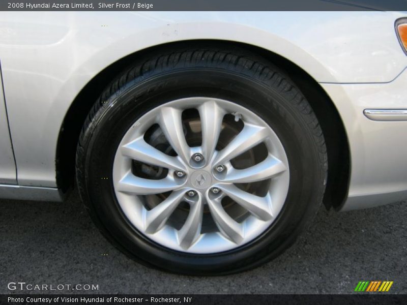 Silver Frost / Beige 2008 Hyundai Azera Limited