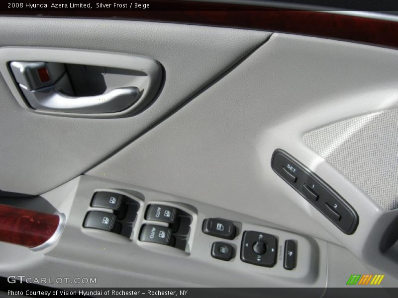 Silver Frost / Beige 2008 Hyundai Azera Limited