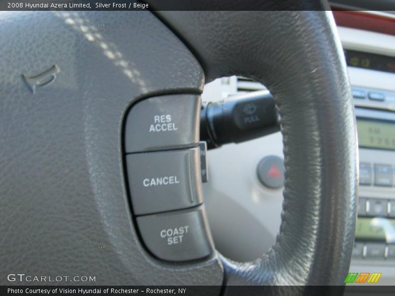 Silver Frost / Beige 2008 Hyundai Azera Limited