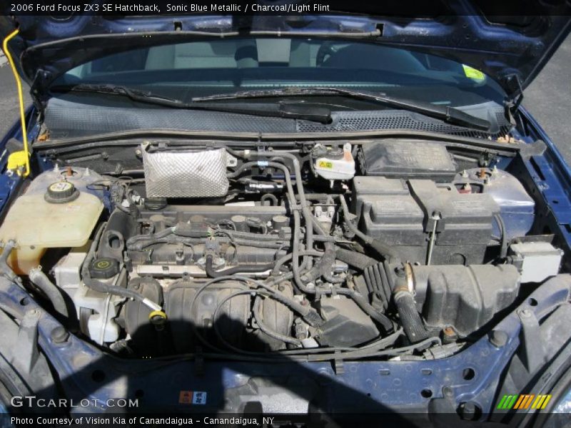 Sonic Blue Metallic / Charcoal/Light Flint 2006 Ford Focus ZX3 SE Hatchback
