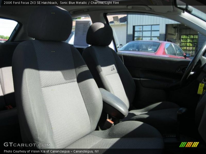 Sonic Blue Metallic / Charcoal/Light Flint 2006 Ford Focus ZX3 SE Hatchback