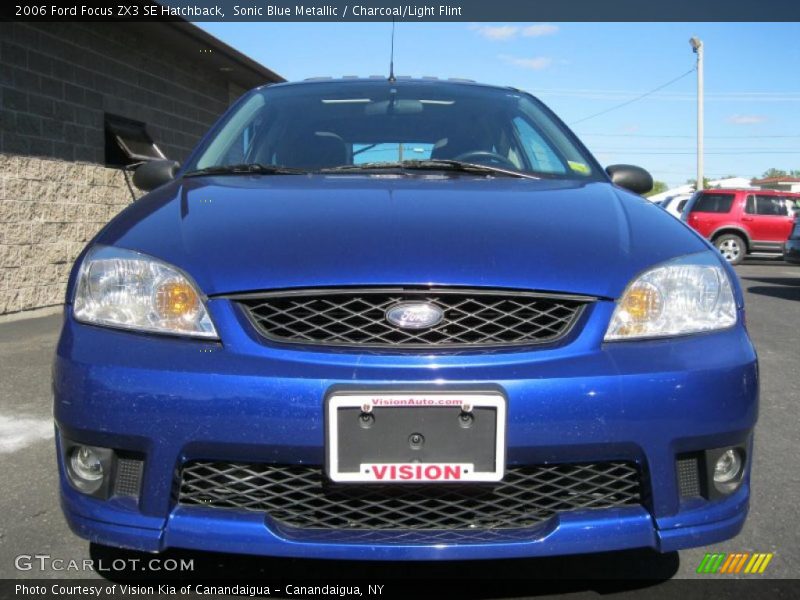 Sonic Blue Metallic / Charcoal/Light Flint 2006 Ford Focus ZX3 SE Hatchback