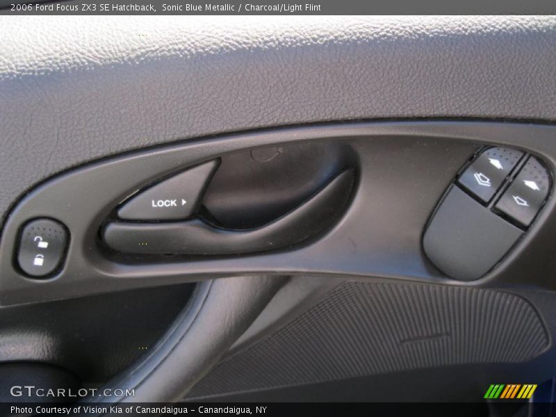 Sonic Blue Metallic / Charcoal/Light Flint 2006 Ford Focus ZX3 SE Hatchback