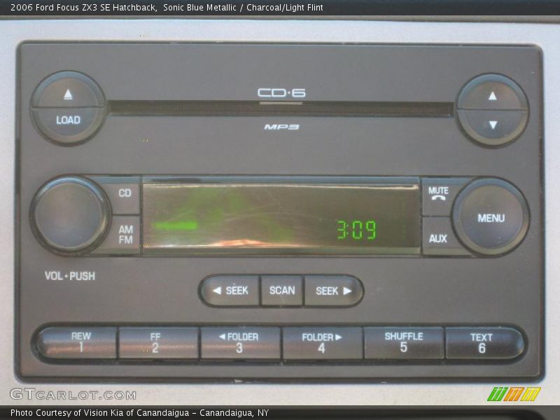 Sonic Blue Metallic / Charcoal/Light Flint 2006 Ford Focus ZX3 SE Hatchback