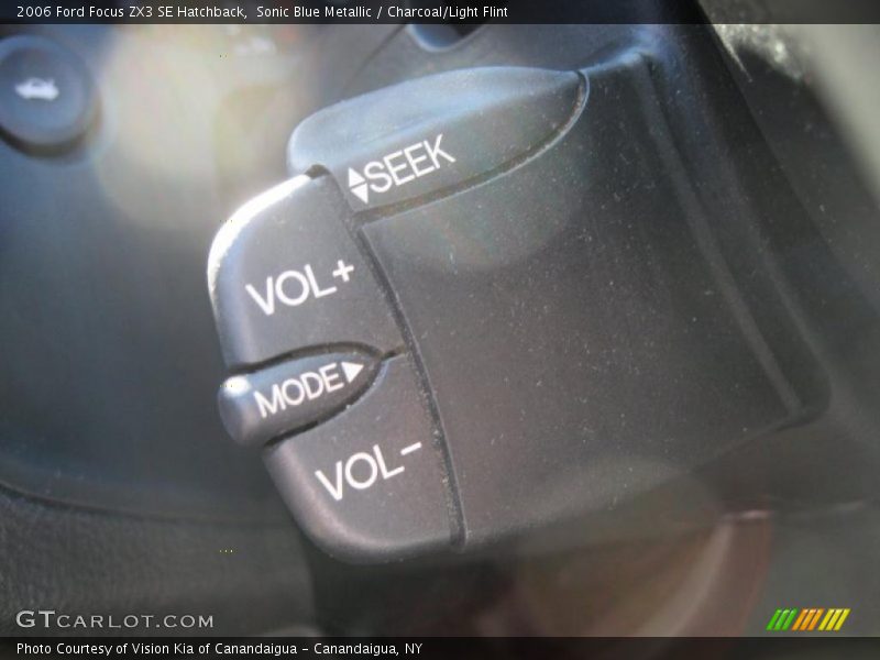 Sonic Blue Metallic / Charcoal/Light Flint 2006 Ford Focus ZX3 SE Hatchback