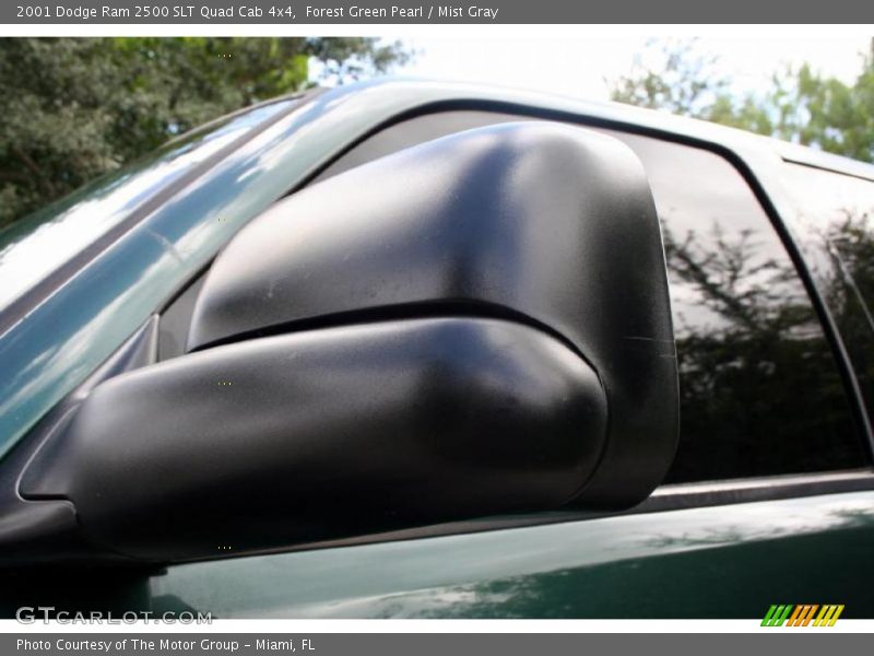Forest Green Pearl / Mist Gray 2001 Dodge Ram 2500 SLT Quad Cab 4x4