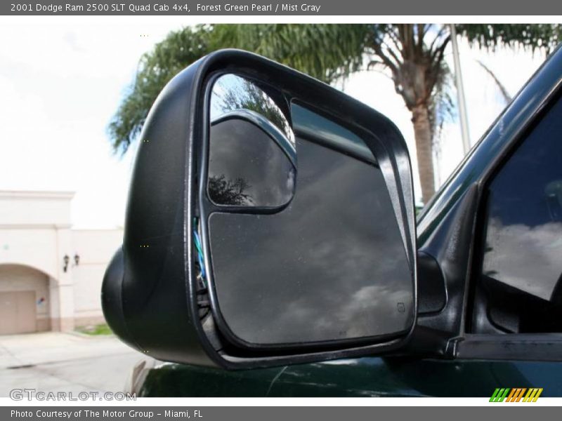 Forest Green Pearl / Mist Gray 2001 Dodge Ram 2500 SLT Quad Cab 4x4