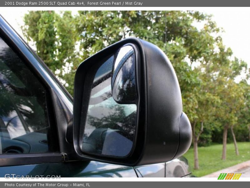 Forest Green Pearl / Mist Gray 2001 Dodge Ram 2500 SLT Quad Cab 4x4