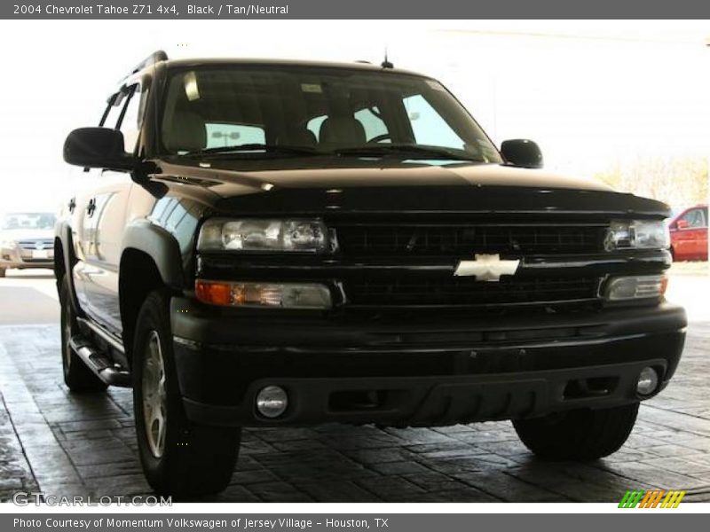 Black / Tan/Neutral 2004 Chevrolet Tahoe Z71 4x4