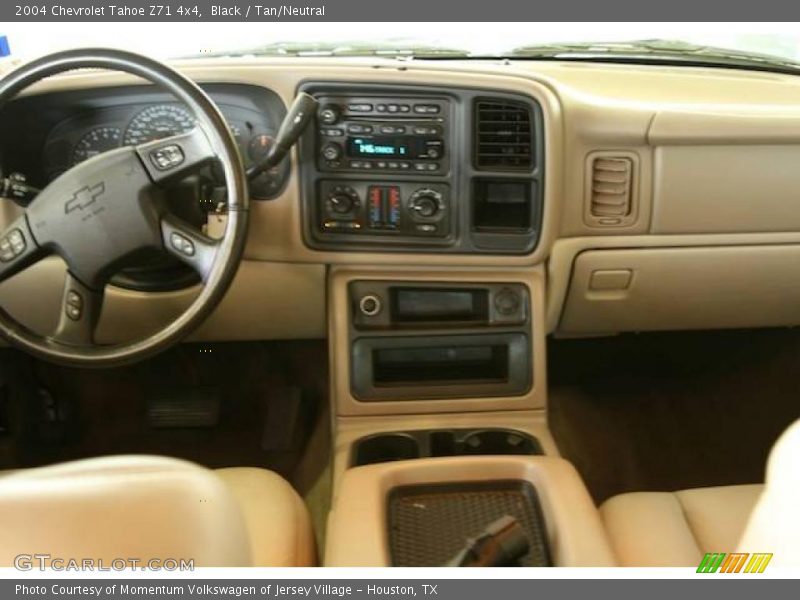Black / Tan/Neutral 2004 Chevrolet Tahoe Z71 4x4