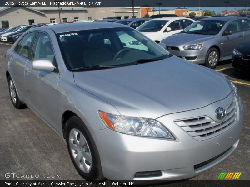 Magnetic Gray Metallic / Ash 2009 Toyota Camry LE