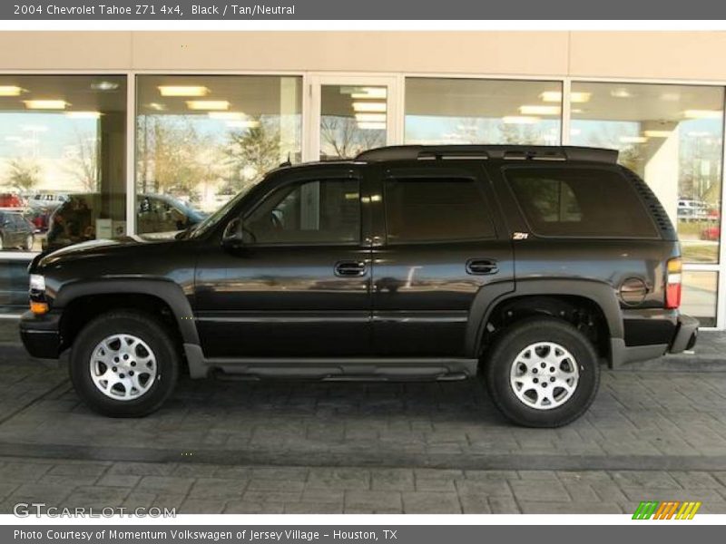 Black / Tan/Neutral 2004 Chevrolet Tahoe Z71 4x4