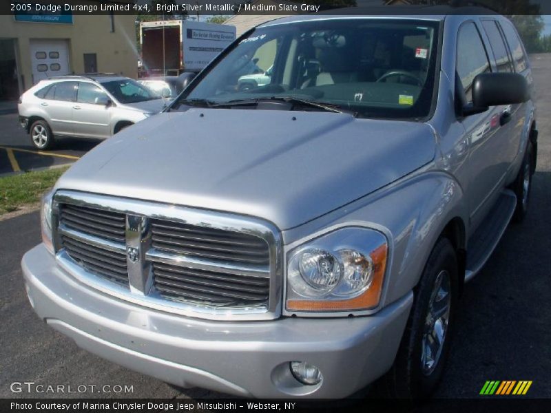 Bright Silver Metallic / Medium Slate Gray 2005 Dodge Durango Limited 4x4