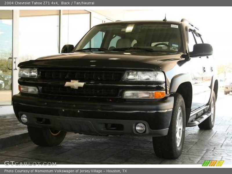Black / Tan/Neutral 2004 Chevrolet Tahoe Z71 4x4