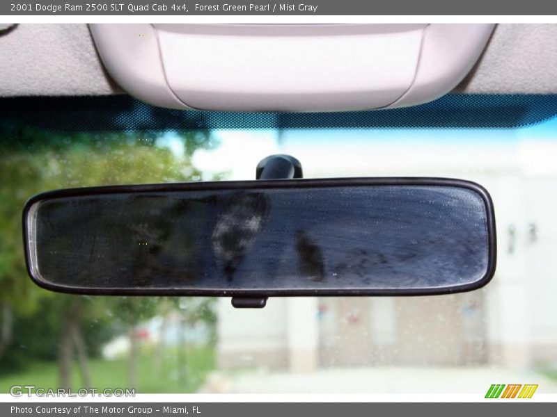 Forest Green Pearl / Mist Gray 2001 Dodge Ram 2500 SLT Quad Cab 4x4