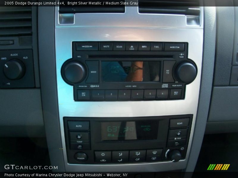 Bright Silver Metallic / Medium Slate Gray 2005 Dodge Durango Limited 4x4