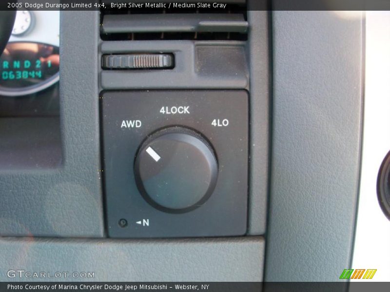Bright Silver Metallic / Medium Slate Gray 2005 Dodge Durango Limited 4x4