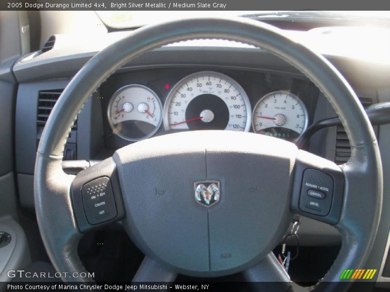 Bright Silver Metallic / Medium Slate Gray 2005 Dodge Durango Limited 4x4