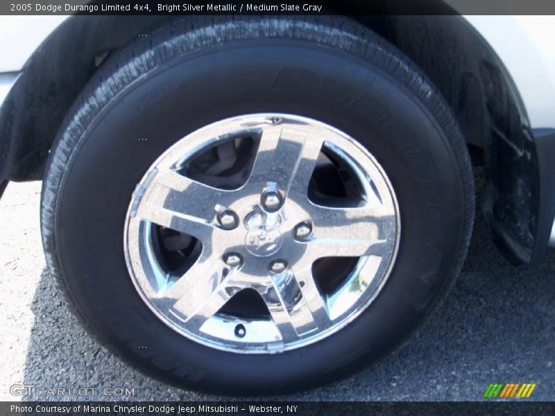 Bright Silver Metallic / Medium Slate Gray 2005 Dodge Durango Limited 4x4