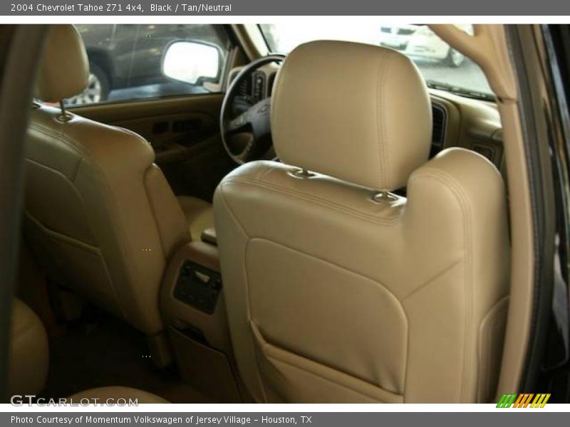 Black / Tan/Neutral 2004 Chevrolet Tahoe Z71 4x4