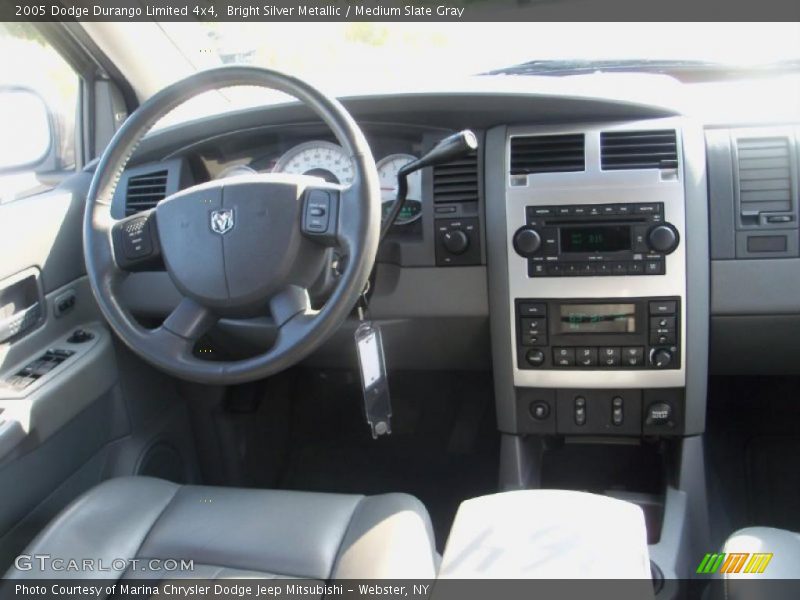 Bright Silver Metallic / Medium Slate Gray 2005 Dodge Durango Limited 4x4